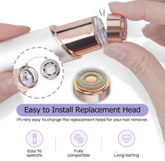 Midnt Gen 2 heads are 18K gold-plated and hypoallergenic for skin-friendly use.