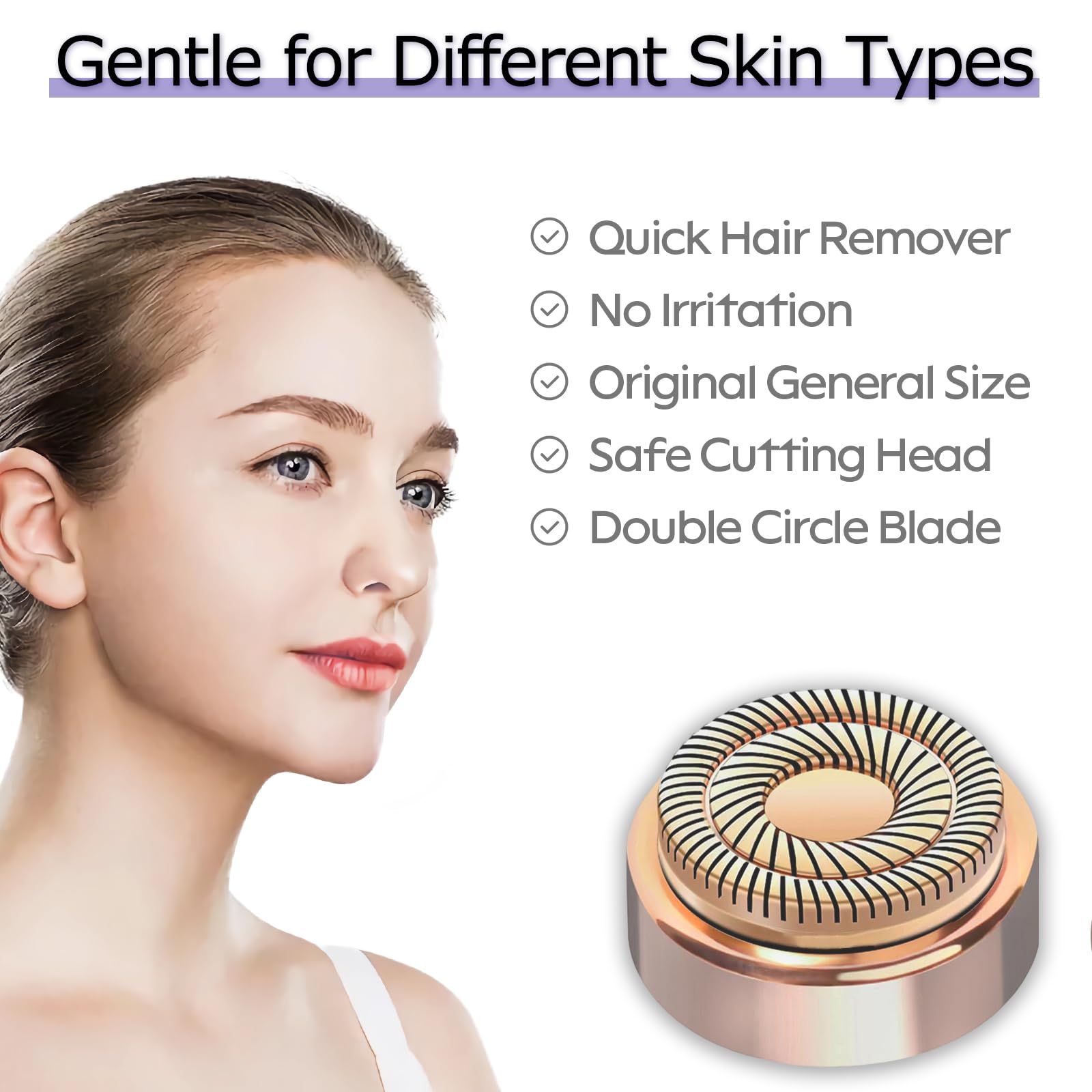 Midnt Gen 2 heads are washable and quick to swap for minimal downtime.