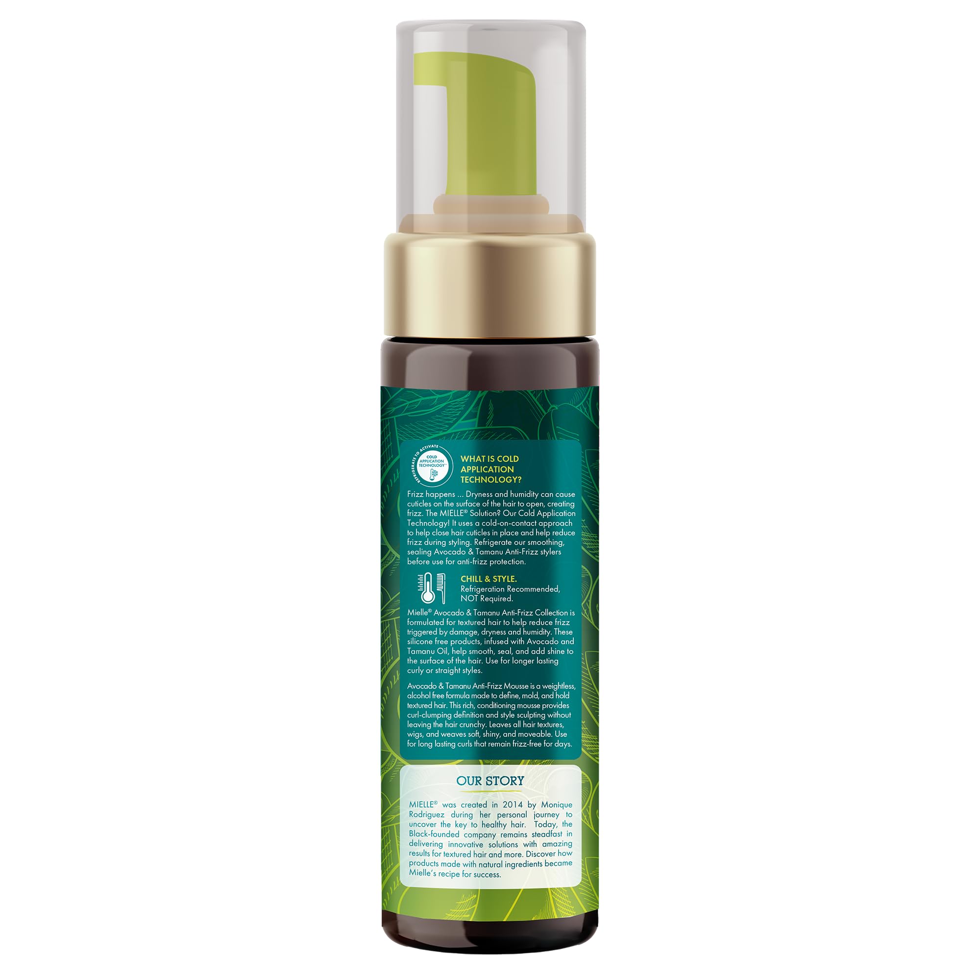 Rendimiento mejorado al combinar con Stay Straight Serum de Mielle.