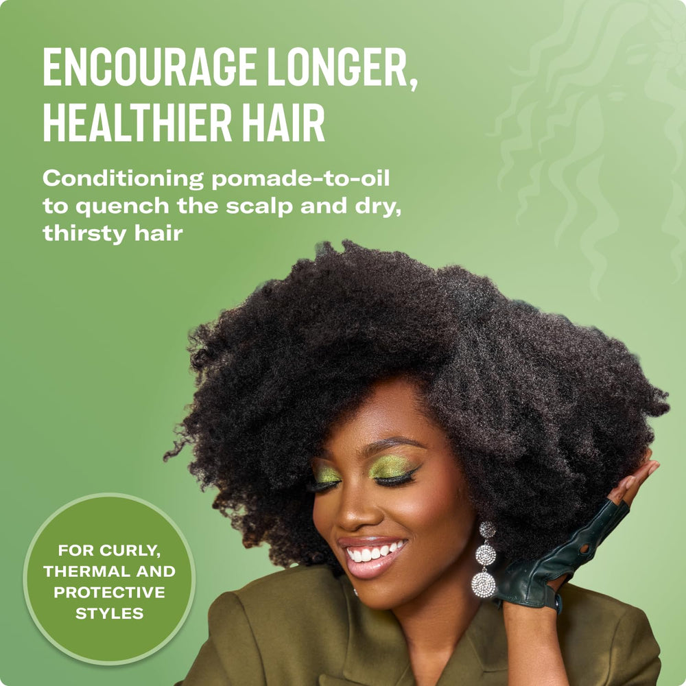 Mielle Organics cabello rizado brillo natural – define ondas sin grasa.