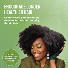 Mielle Organics cabello rizado brillo natural – define ondas sin grasa.