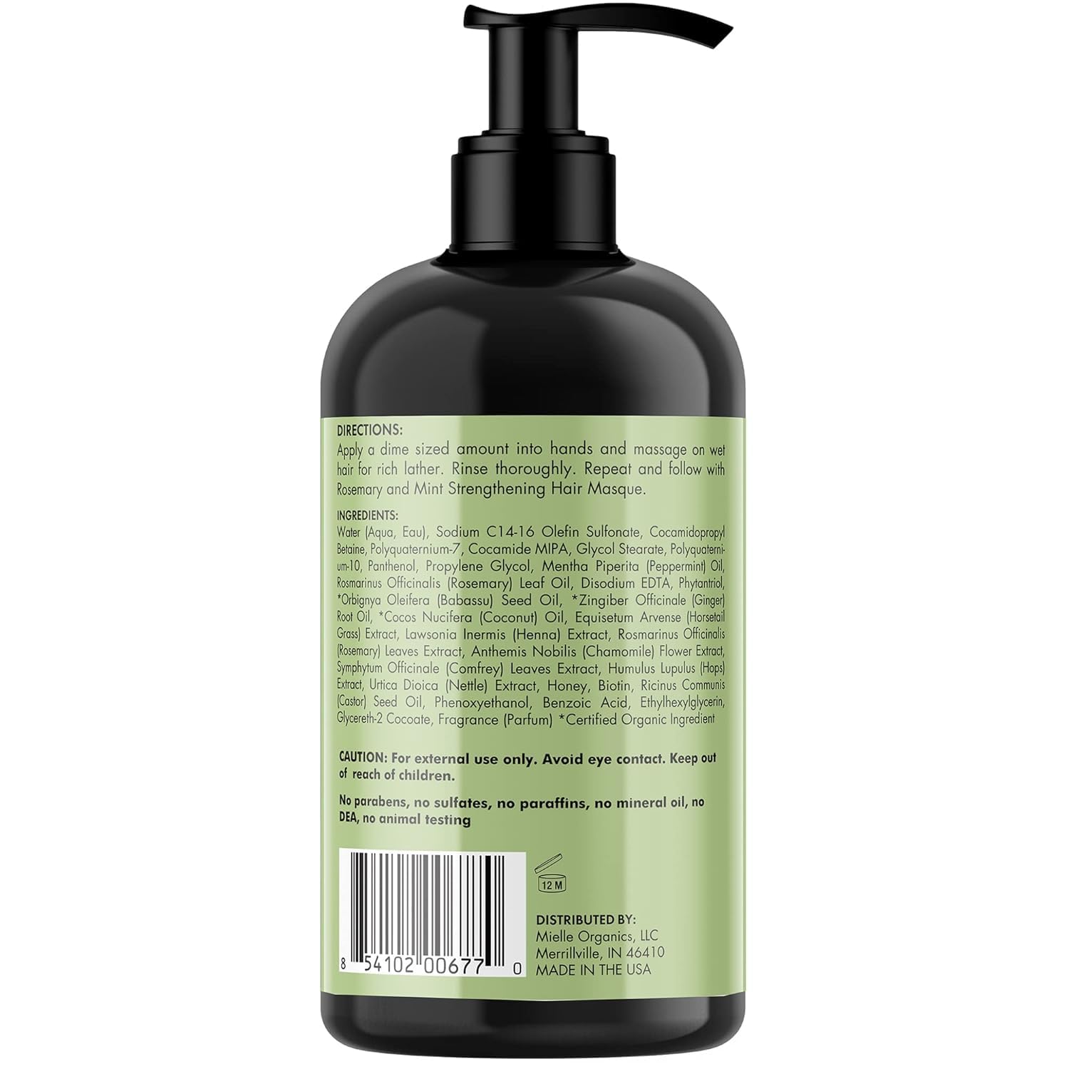 Protección suave para cabellos texturizados y sensibles con Mielle Organics Rosemary Mint.