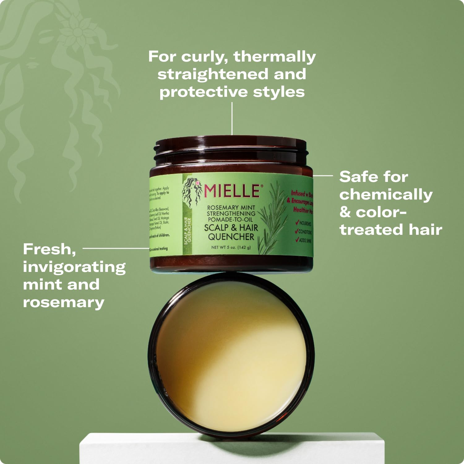 Mielle Organics definicion ondas cabello – perfila patrones de onda con control.
