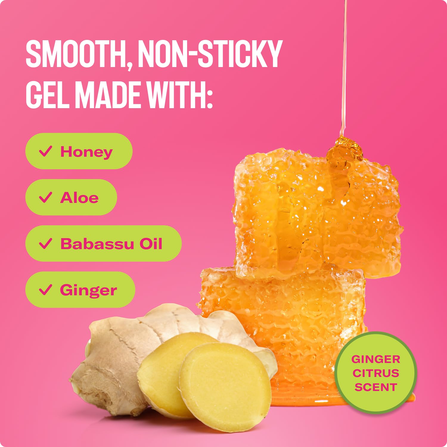 Gel de Mielle Organics para uso diario y modelado de rizos