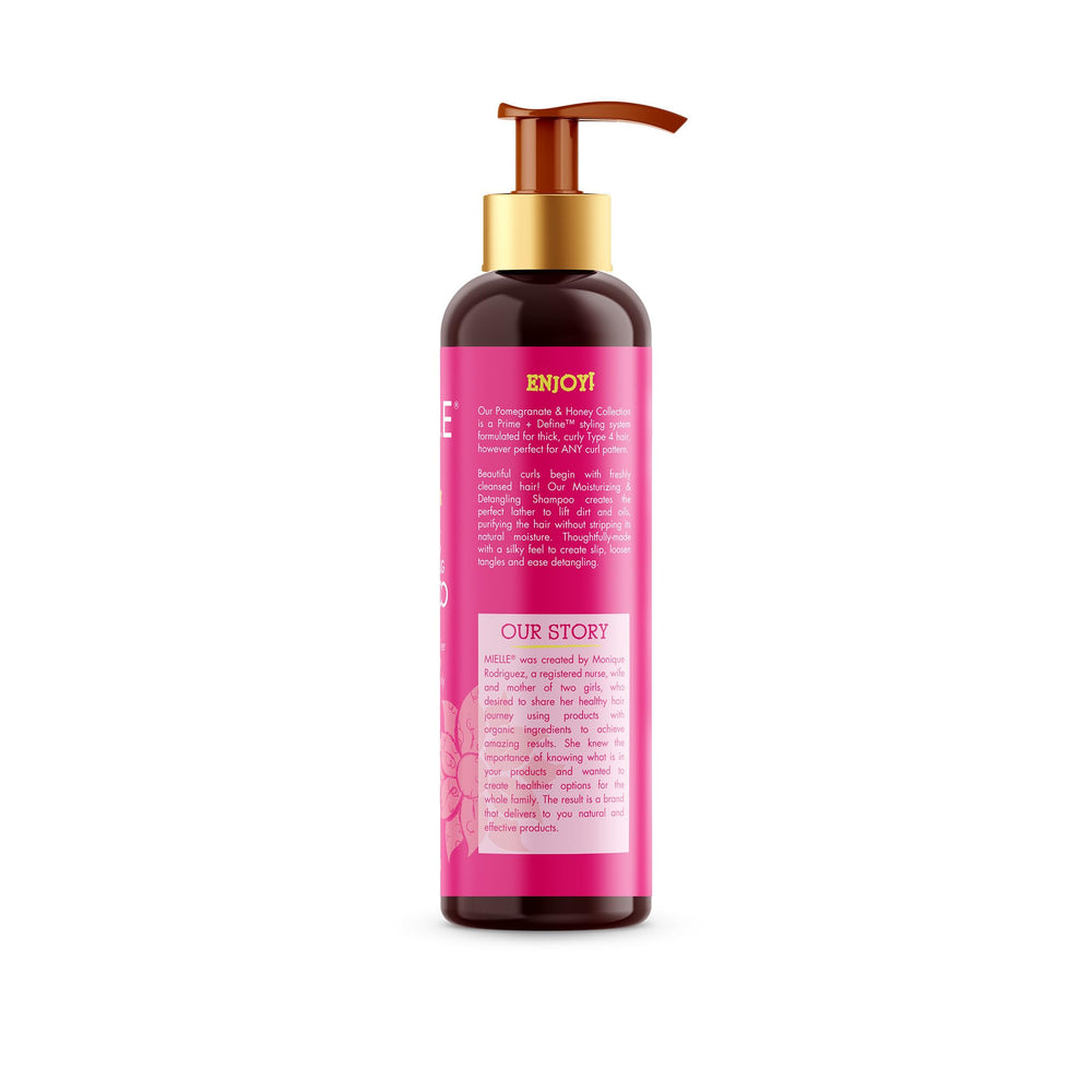 Mielle Organics Granada y Miel Sensación suave: deja sensación suave y manejable al peinar.