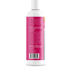 Close-up of exfoliating texture in Mongongo Oil Exfoliating Shampoo for gentle cleansing.