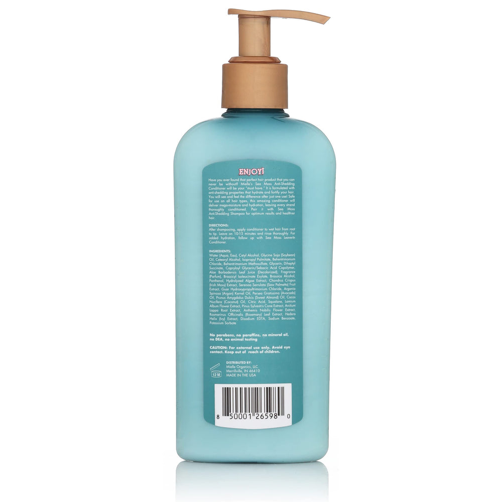 Protección suave ante daño químico con Sea Moss acondicionador.