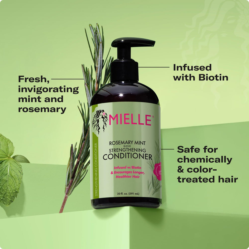 Textura hidratante de Mielle Organics aporta suavidad y control del peinado.