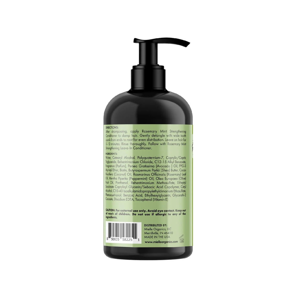 Acondicionador Rosemary Mint en espuma, desenreda y deja manejable el cabello.