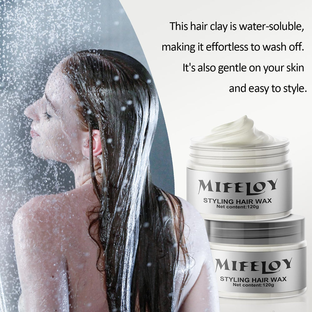 Mifeloy easy-apply dye wax for daily creative hairstyles.