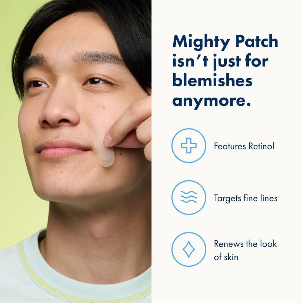 Mighty Patch adherencia nocturna para uso durante la noche.