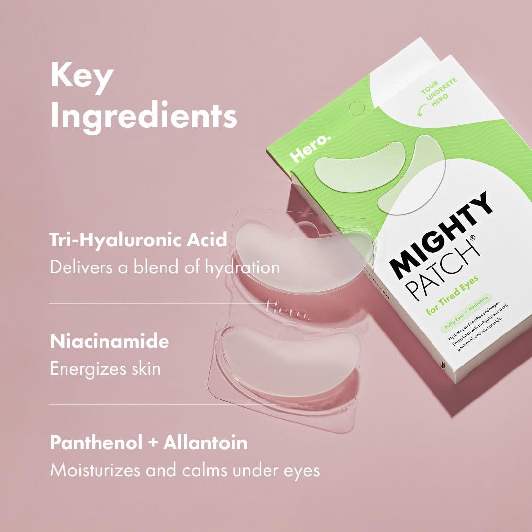 Mighty Patch Aplicación Fácil: puesta rápida para comenzar tu rutina matutina.