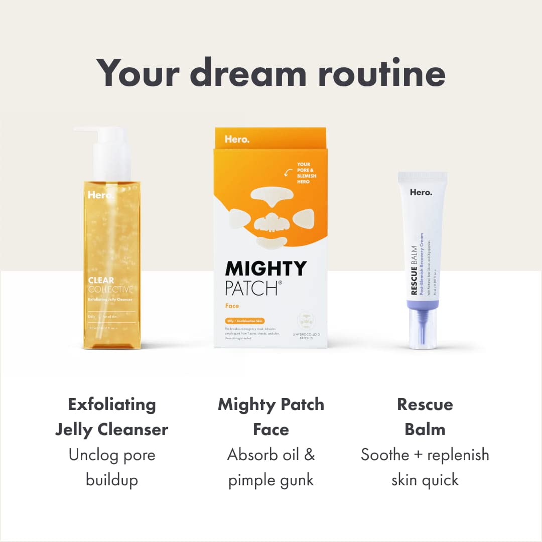 Mighty Patch Face: cobertura total del rostro, ideal para brotes mixtos.