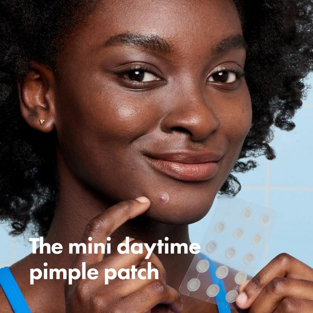 Mighty Patch Mini Invisible+ 10 mm bordes suaves que se integran con la piel.