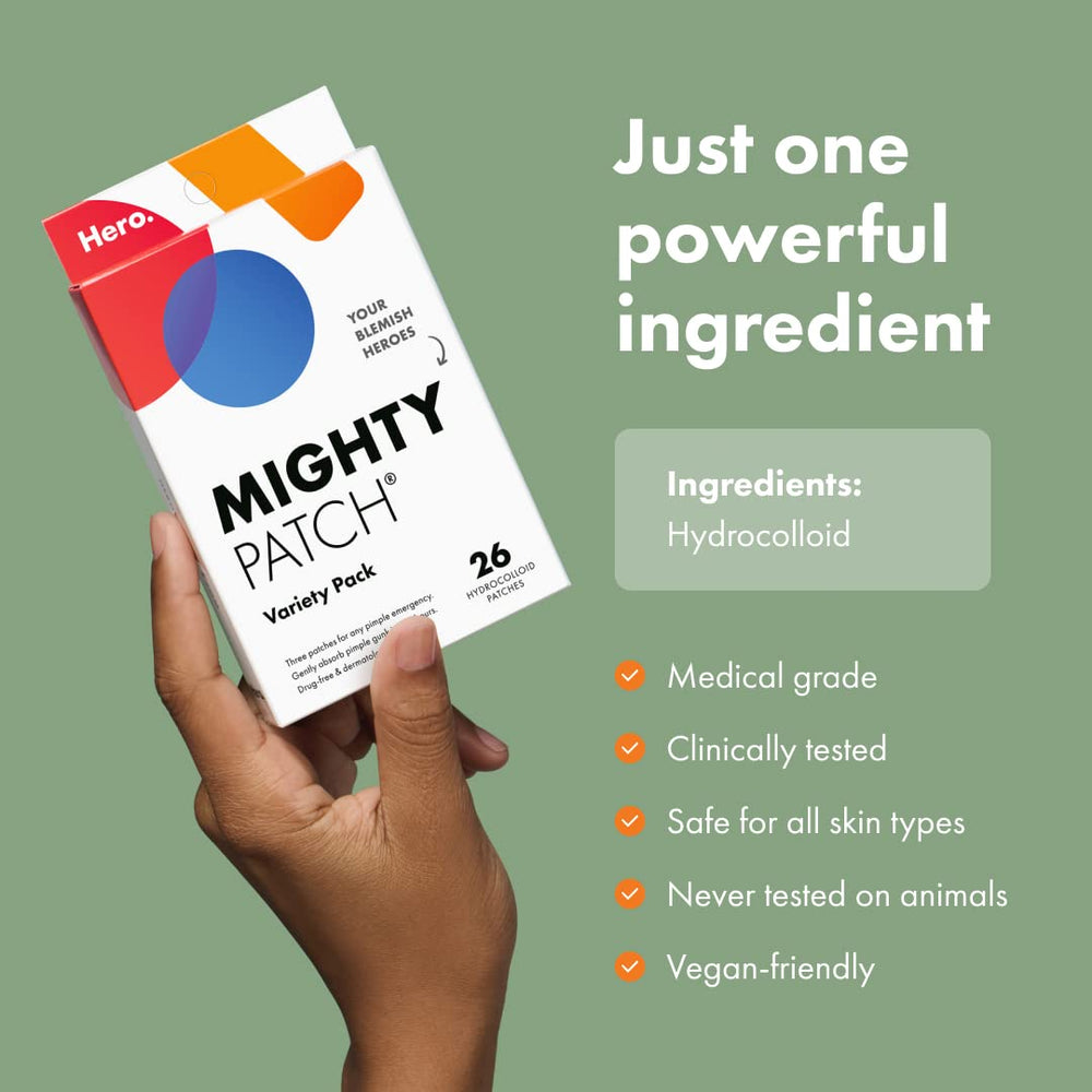 Mighty Patch parche-superficie: parche de superficie para granos persistentes.