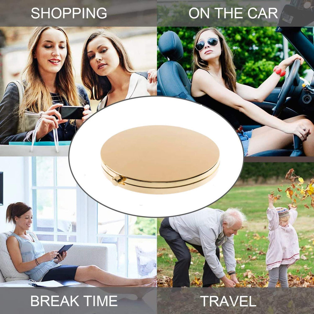 MIHAGUTY slim lightweight pocket mirror for easy carry