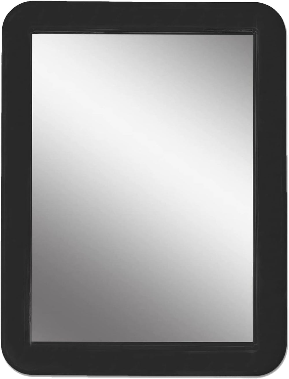 MIHAGUTY magnetic locker mirror 5x7, real glass, clear reflection for on-the-go touchups.