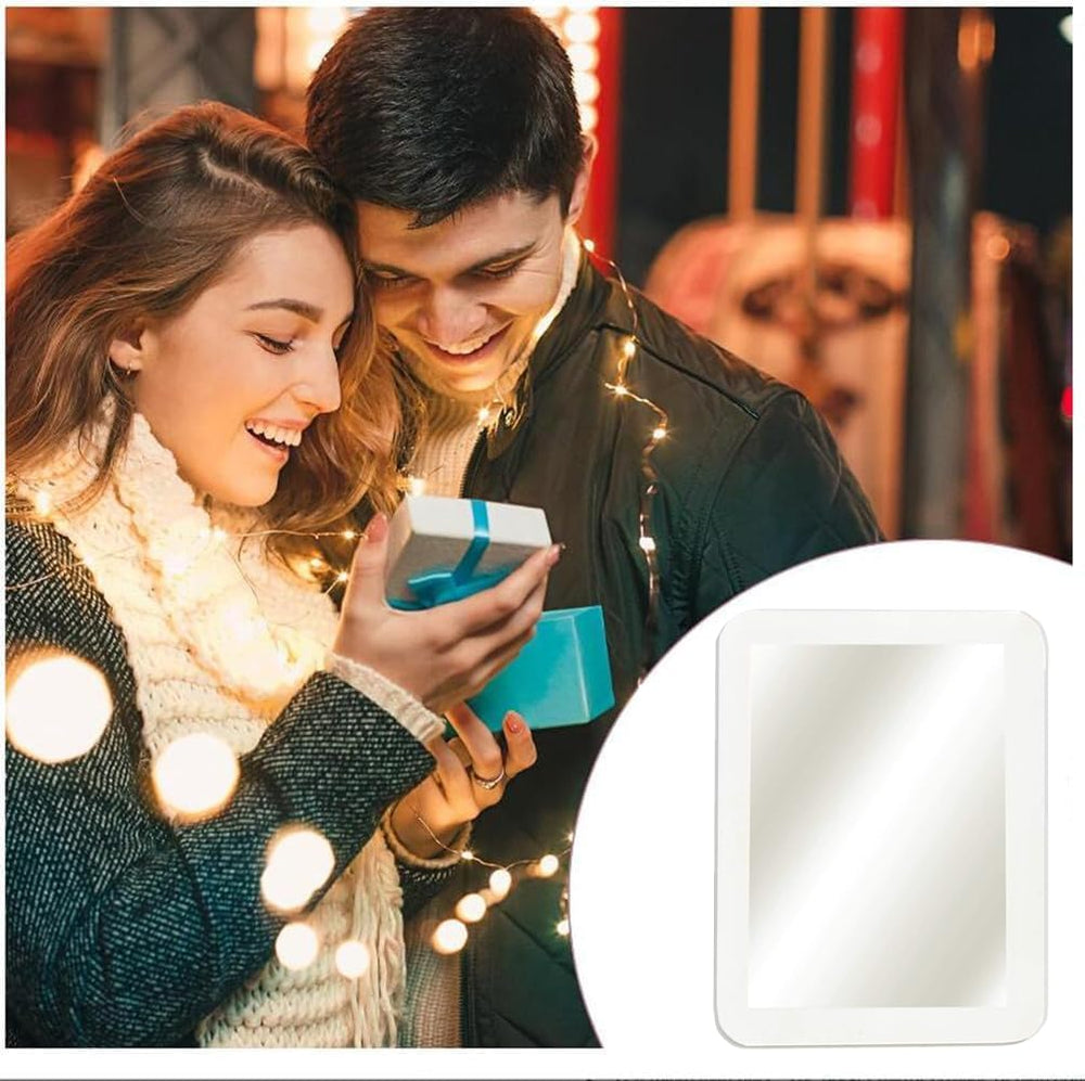 MIHAGUTY magnetic locker mirror 5x7 gift-ready packaging for gifting.