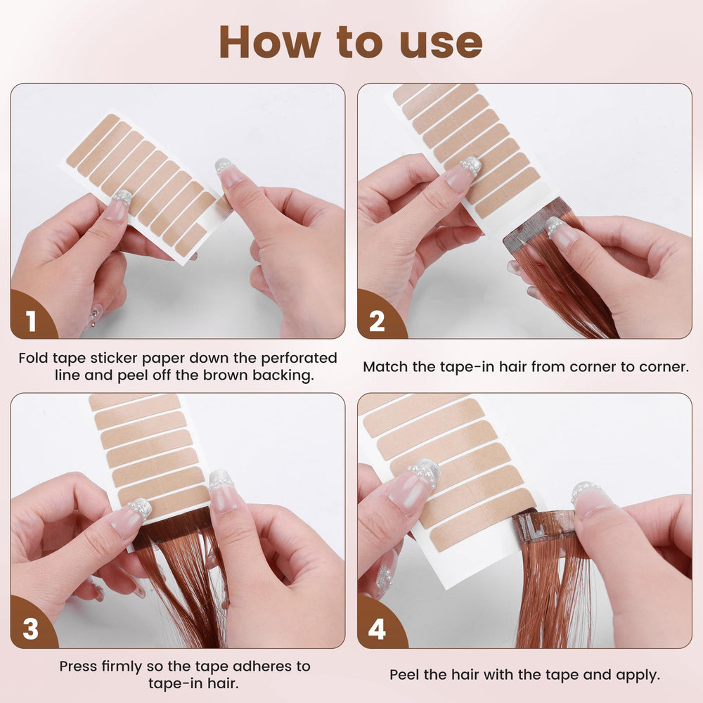 MIILYE 100 tabs per pack supports full-head installations.