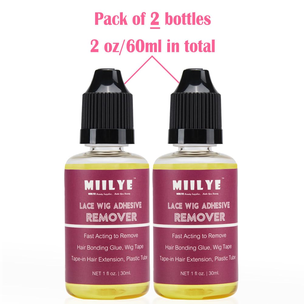 MIILYE logo on bottle with clear usage guidance.