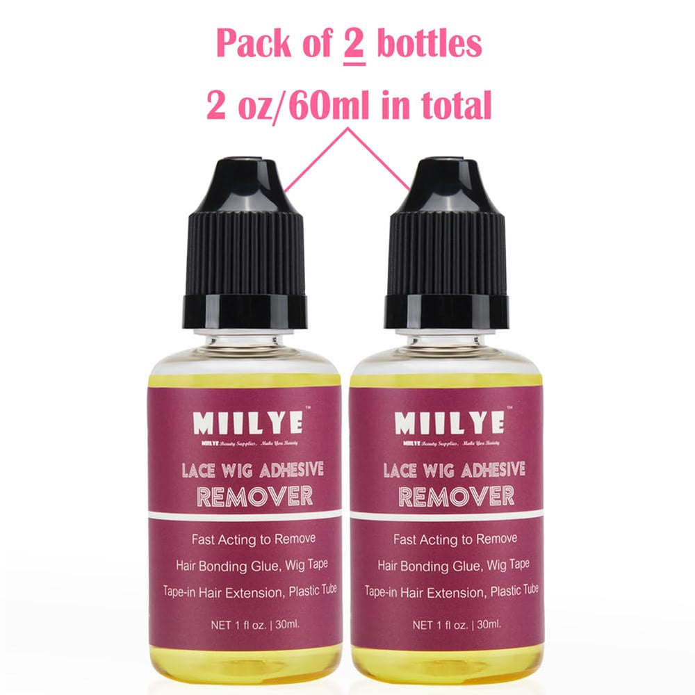 MIILYE logo on bottle with clear usage guidance.