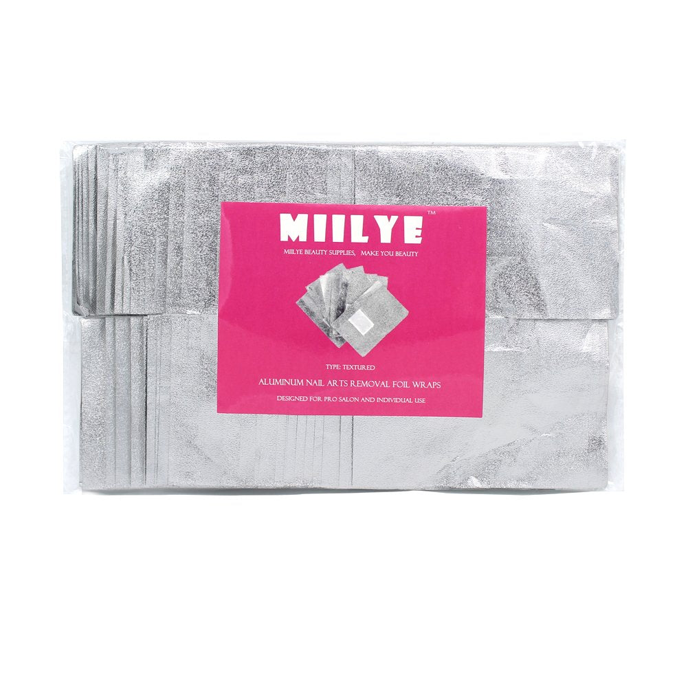 Disposable hygienic MIILYE wraps reducing cleanup after gel removal