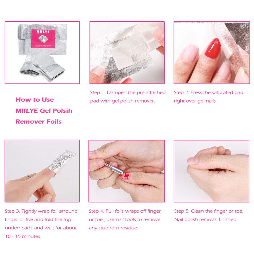 MIILYE easy nail removal kit highlighting organized setup