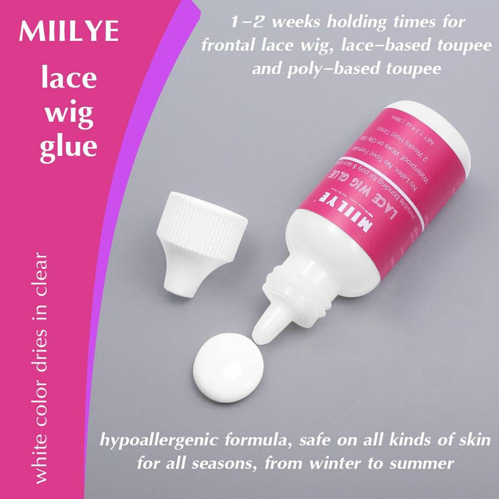 MIILYE Lace Melting Band helps smooth edges during wear