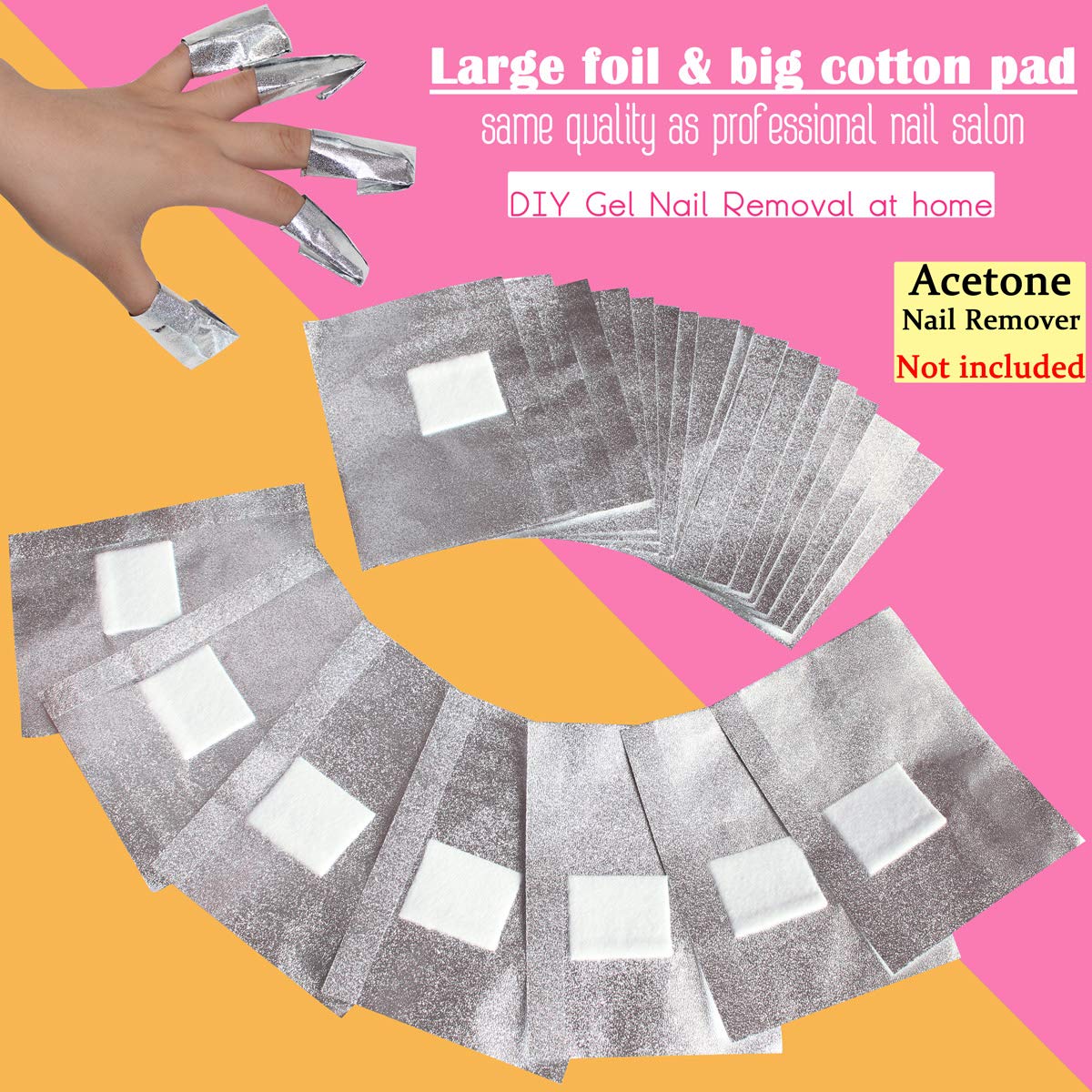 MIILYE wraps show pre-attached lint-free pad for mess-free removal