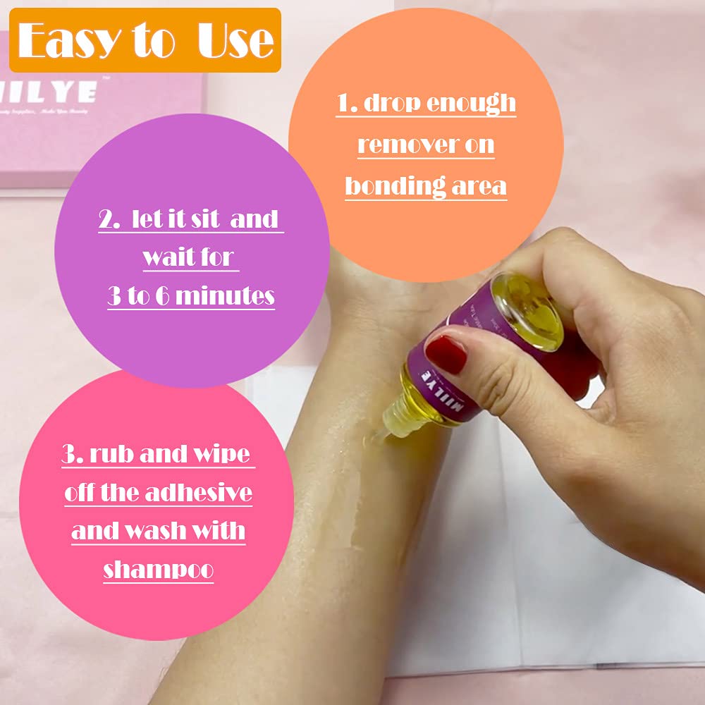 MIILYE remover wipes away residue during cleansing after use.