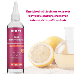MIILYE tape-in remover bottle with drip nozzle for precise use