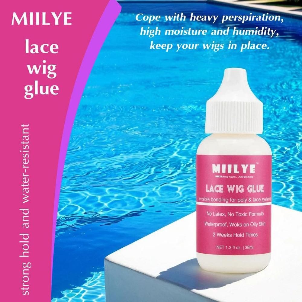 MIILYE Wig Glue Remover Solvent for gentle, irritation-free removal