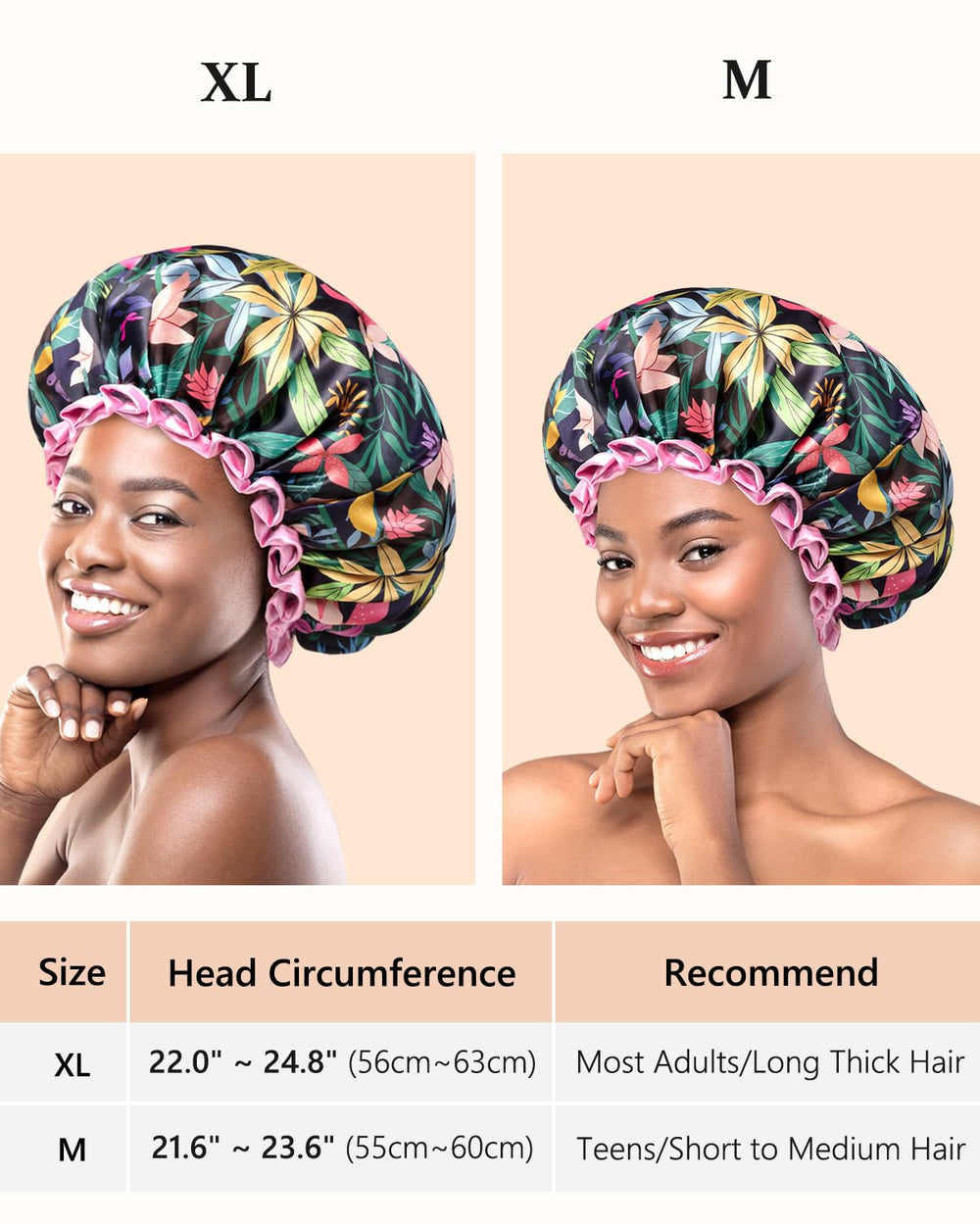 Gorro Mikimini con ajuste perfecto para cabello corto a mediano.