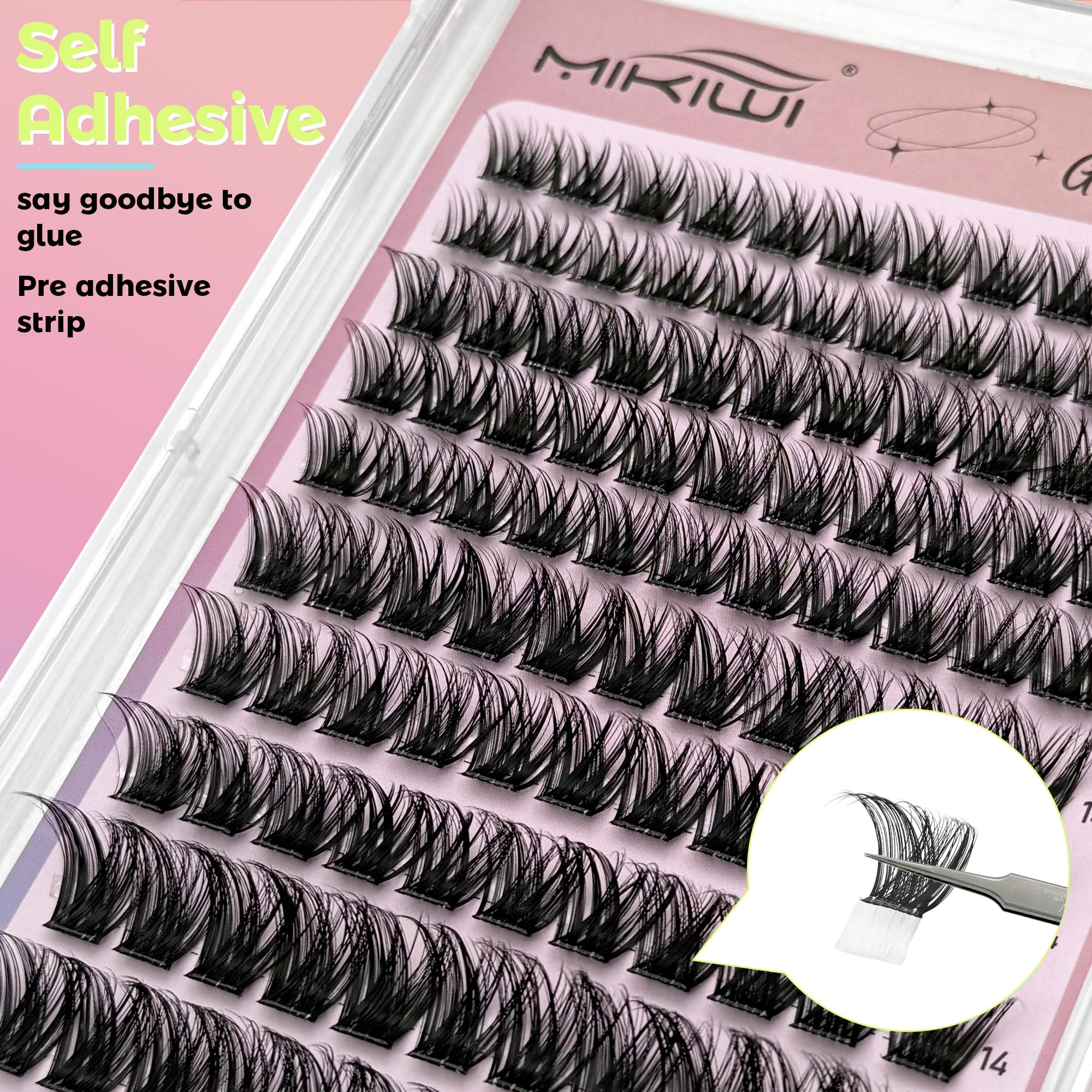MIKIWI 10-16mm length for versatile looks from subtle to chic