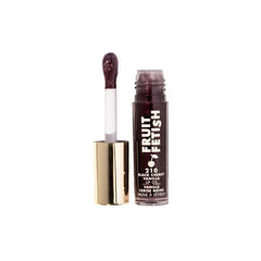 Aceite labial Milani, botella de fruta, hidratación suave para labios secos.