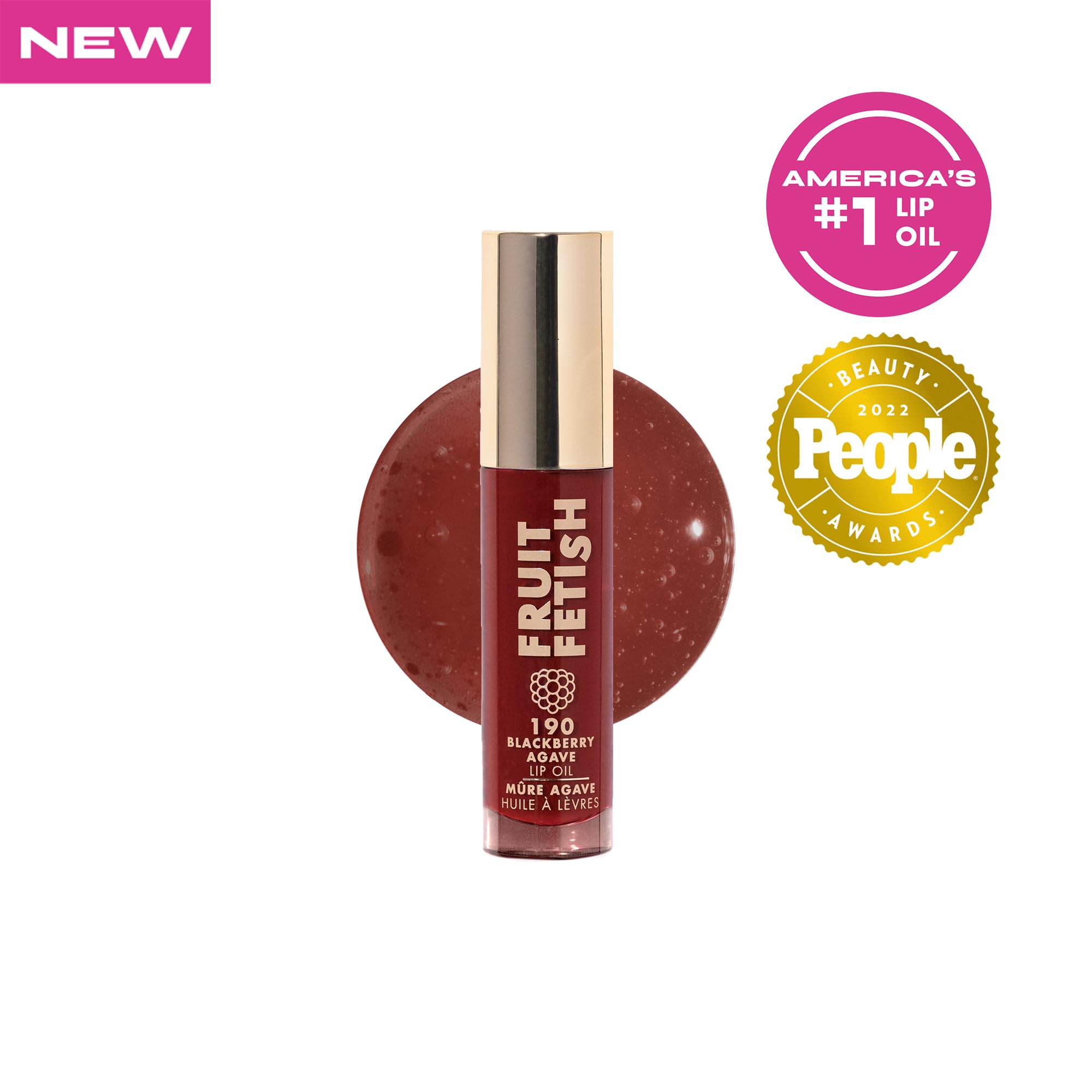 Milani Aceite Labial Fruta Fetish con extractos de fruta para aroma agradable.