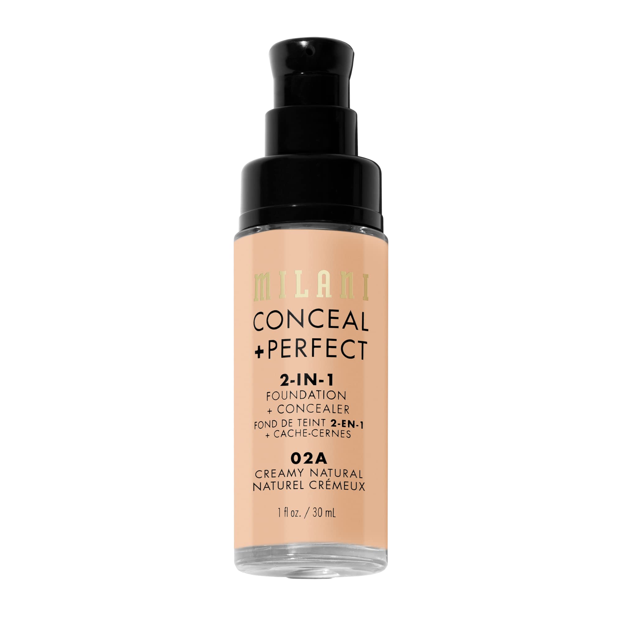Aplicador suave para Milani Conceal + Perfect, facilita aplicación precisa y uniforme.