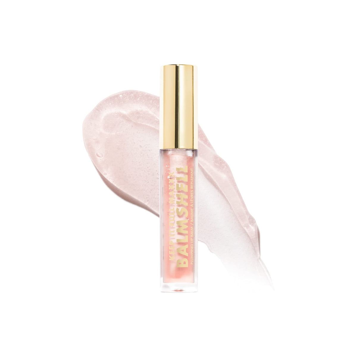 Milani Keep It Full balmshell, aplicador cómodo para labios nutridos.