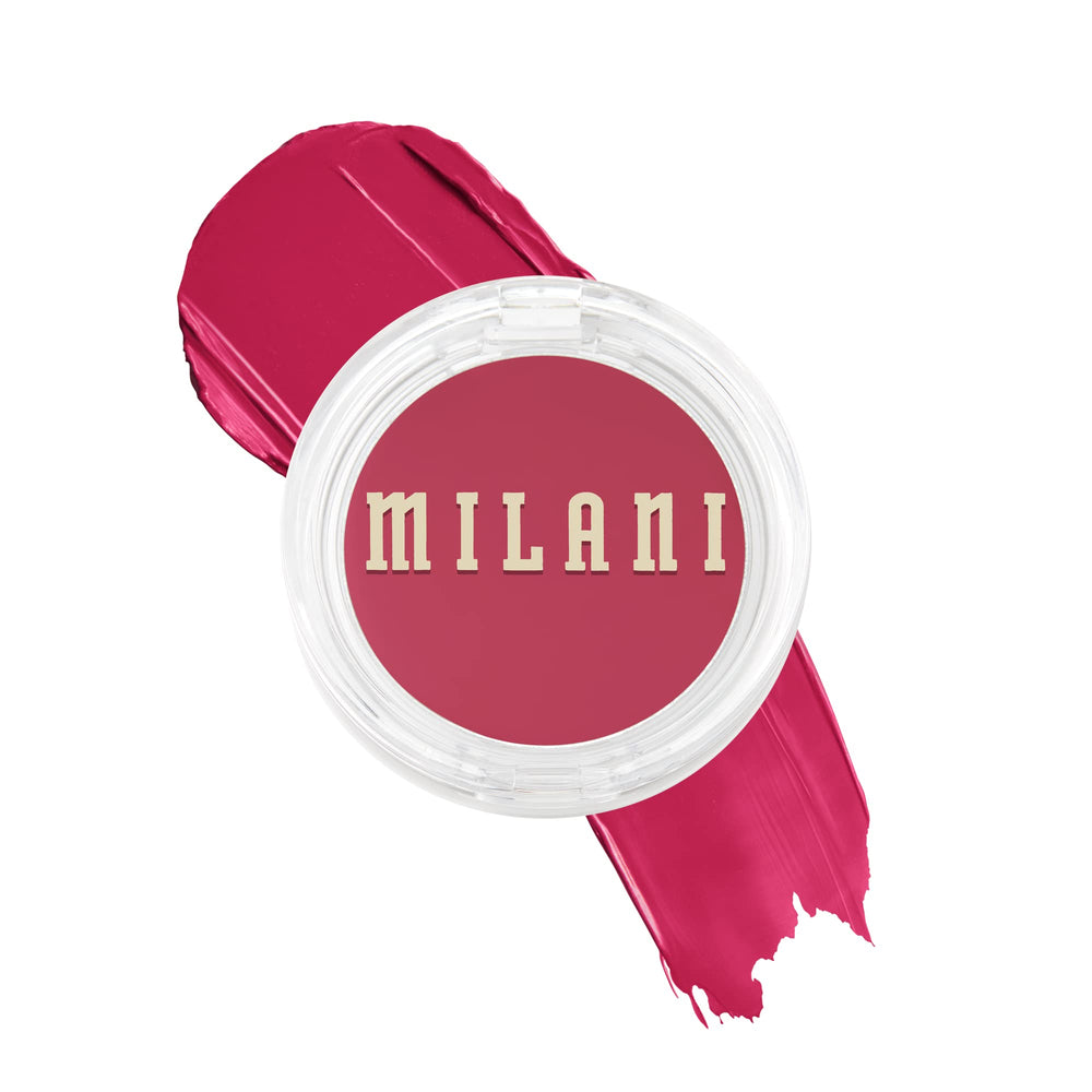 Milani Cheek Kiss Cream Blush, aplicación suave para rubor natural diario