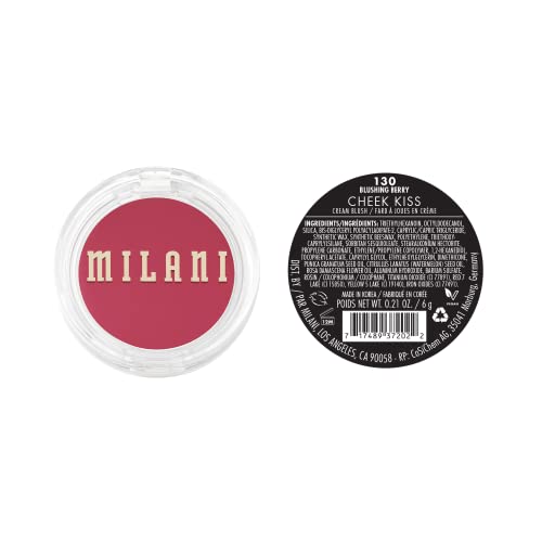 Milani Cheek Kiss Cream Blush, tono natural que se adapta a todas las tez