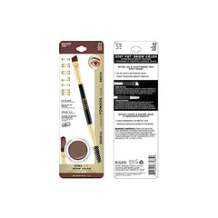 Milani color para cejas de larga duración, muestra de tono marrón oscuro