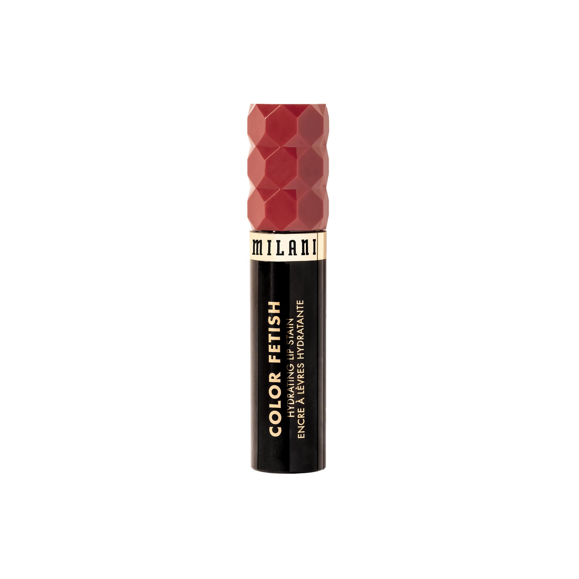 Aplicación precisa con Milani Lip Stain Rosa Ascenso