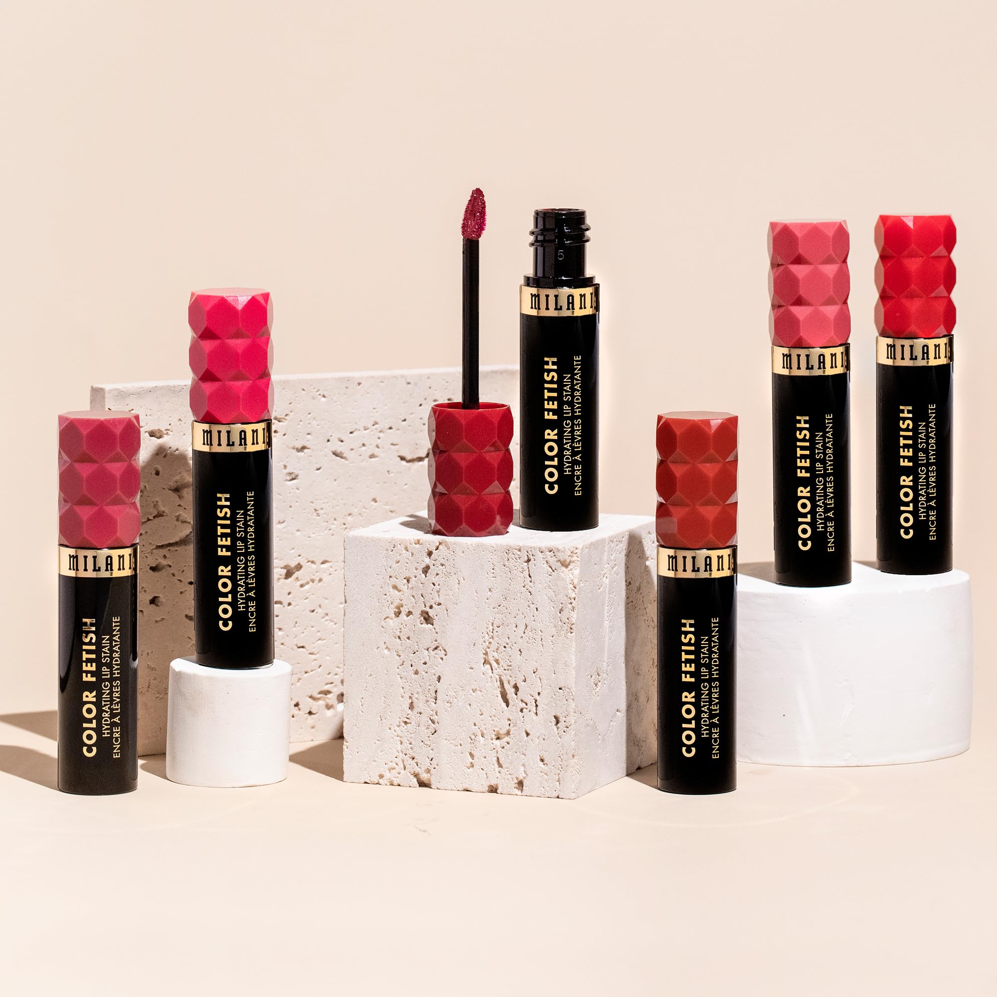 Milani Color Fetish Lip Stain Mauve Mentality: envase libre de crueldad.