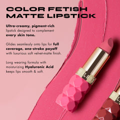 Barrita Milani Color Fetish con Poppy, look atrevido y sofisticado.