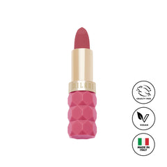 Textura cremosa de Milani Fetish Matte Peonia para uso cómodo