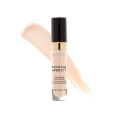 Milani Conceal Perfect con aplicador doe-foot para cobertura precisa.