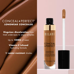 Aplicador preciso de Milani Conceal + Perfect para cobertura puntual.