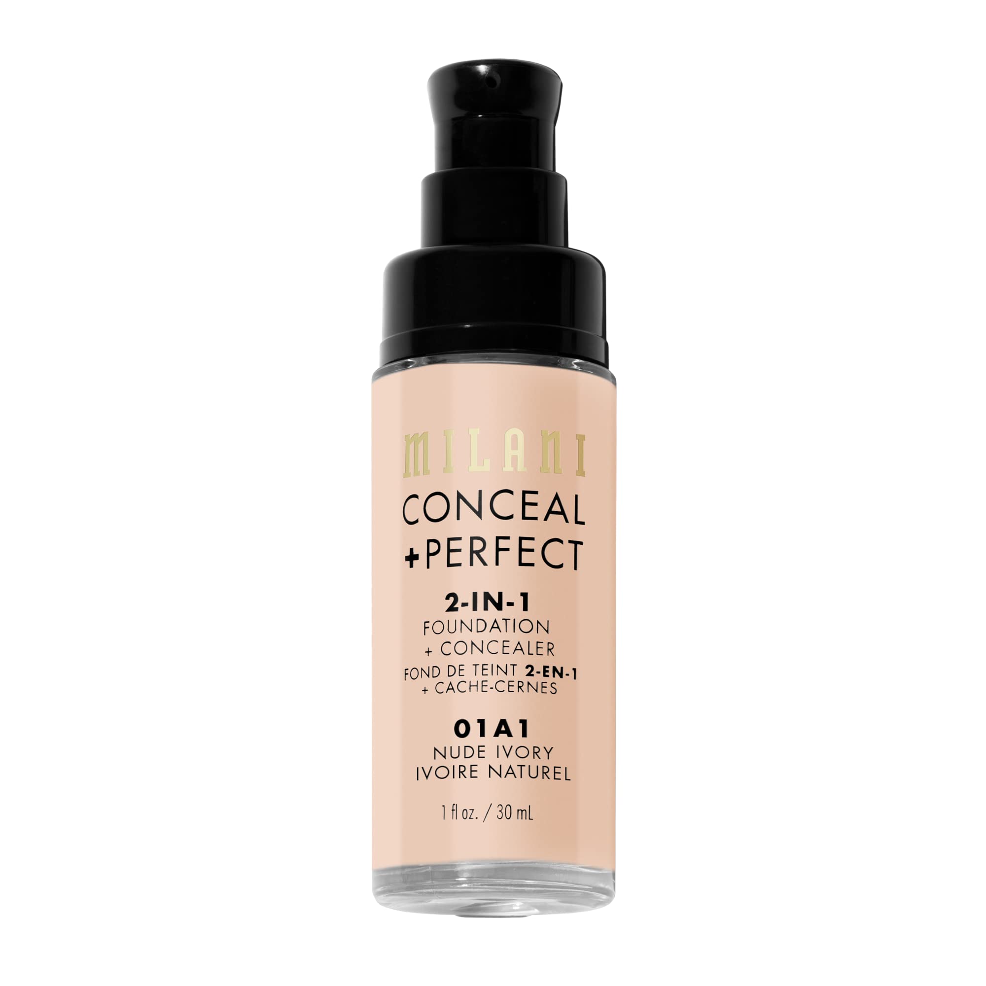 Textura cremosa de Milani Conceal + Perfect facilita un difuminado uniforme.