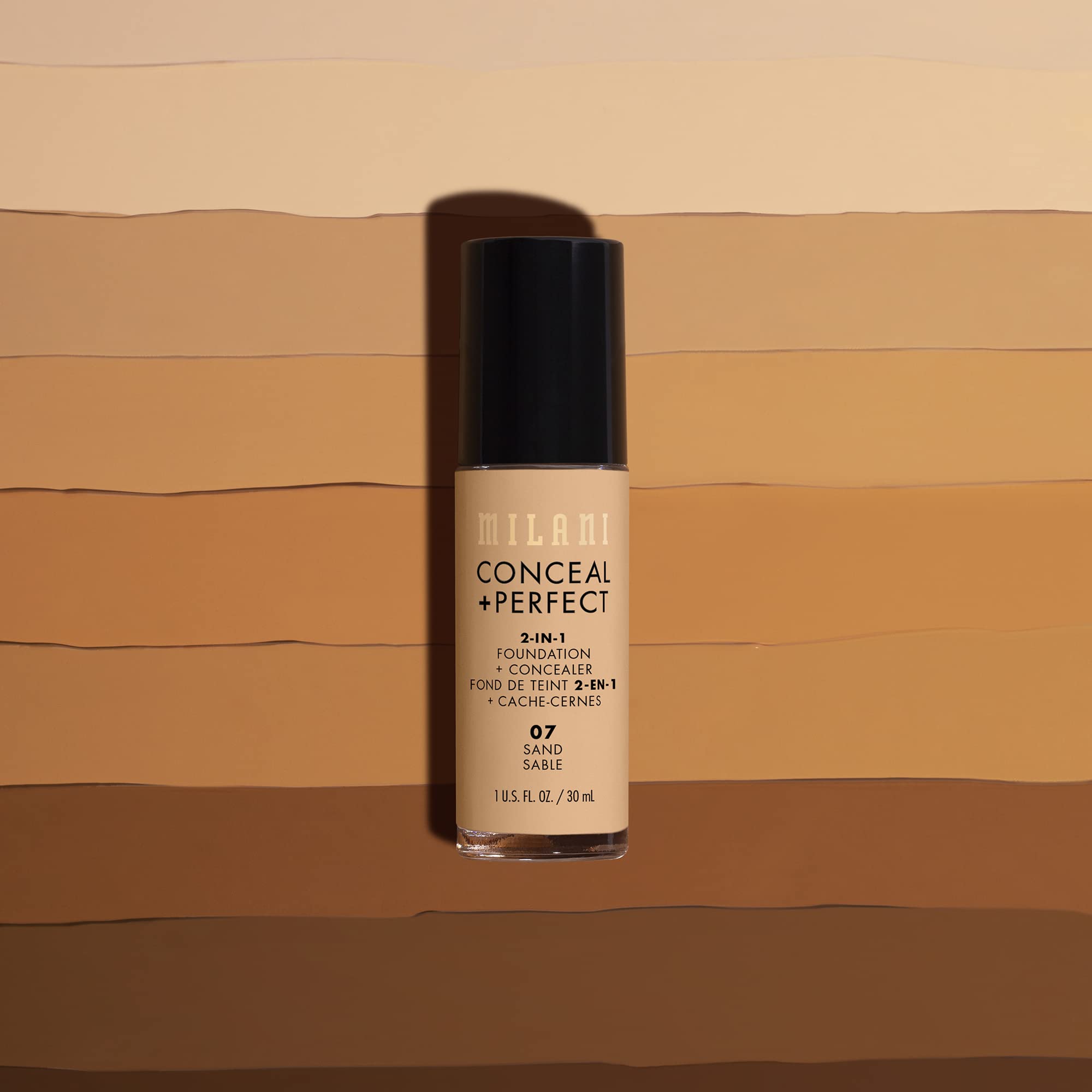 Milani Conceal Perfect 2 en 1, envase práctico con aplicador para dosificación precisa