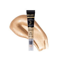 Milani Conceal + Perfect Líquido Resaltador Lunar resalta pómulos con brillo suave.